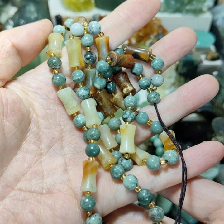 岫玉未镶嵌链子链子链子