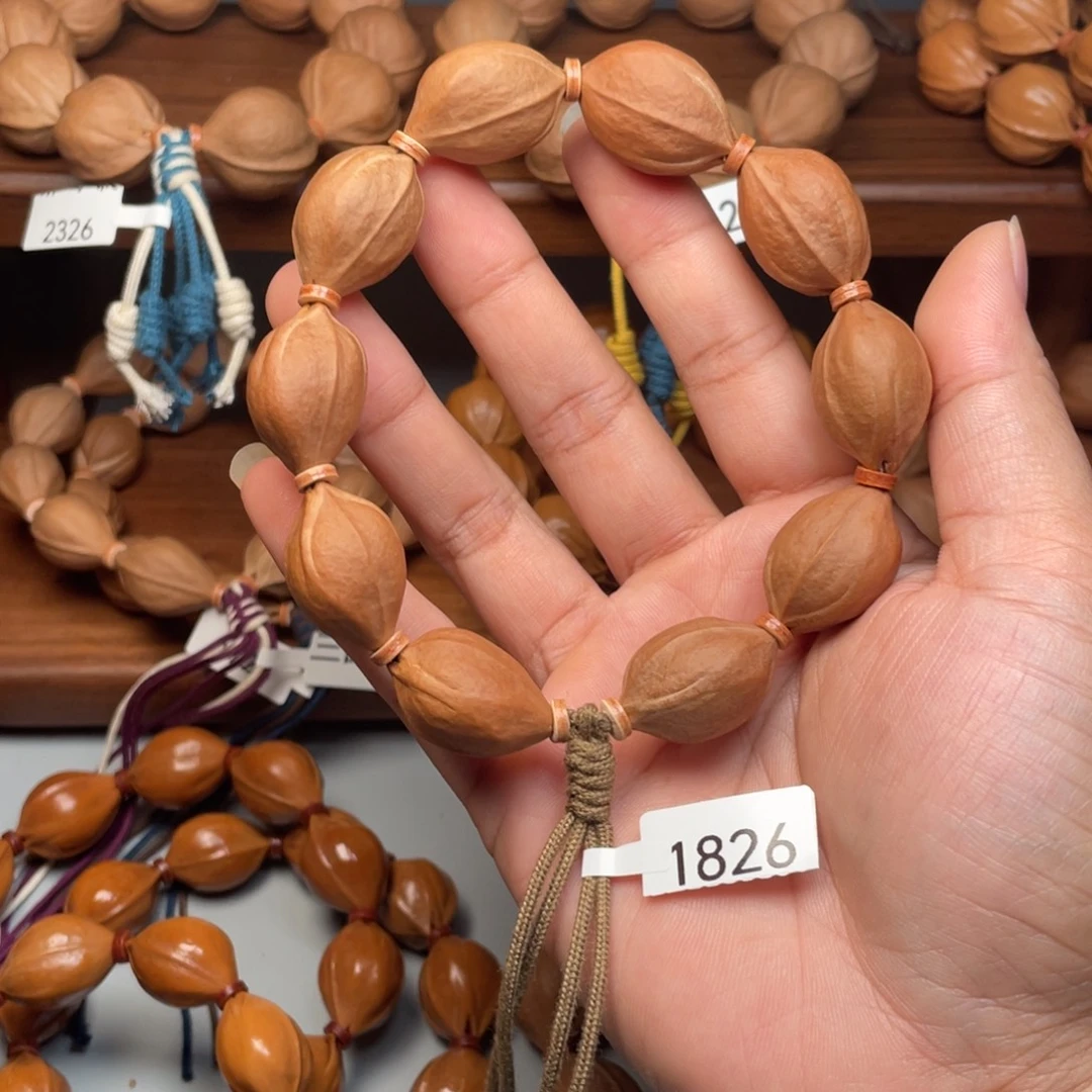 橄榄核手串/手链1826鲨鱼背