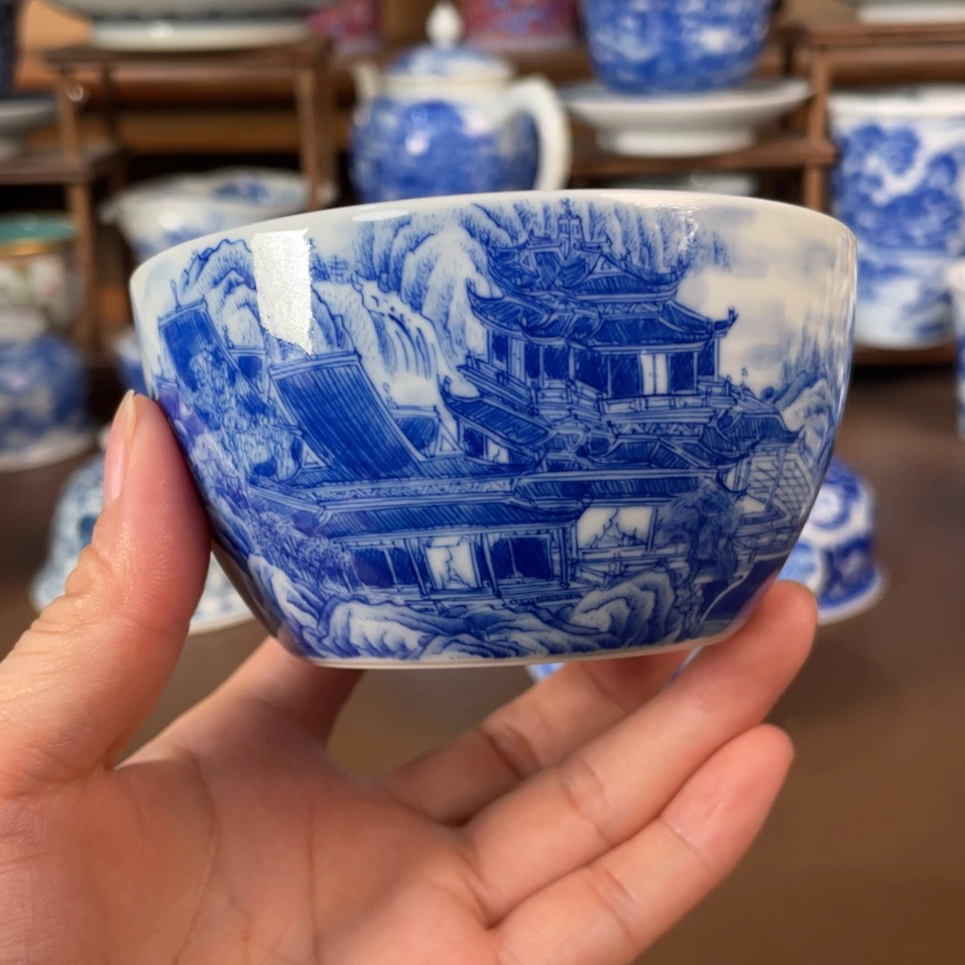 景德镇陶瓷手工手绘