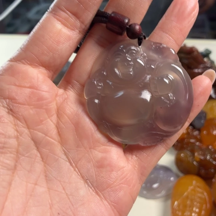 玛瑙/玉髓吊坠(不含链)未镶嵌