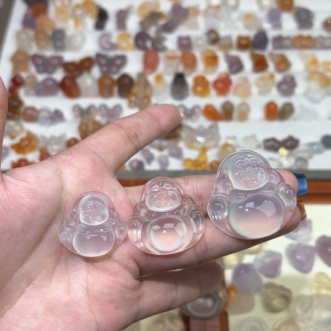 玛瑙/玉髓颈饰未镶嵌靥****