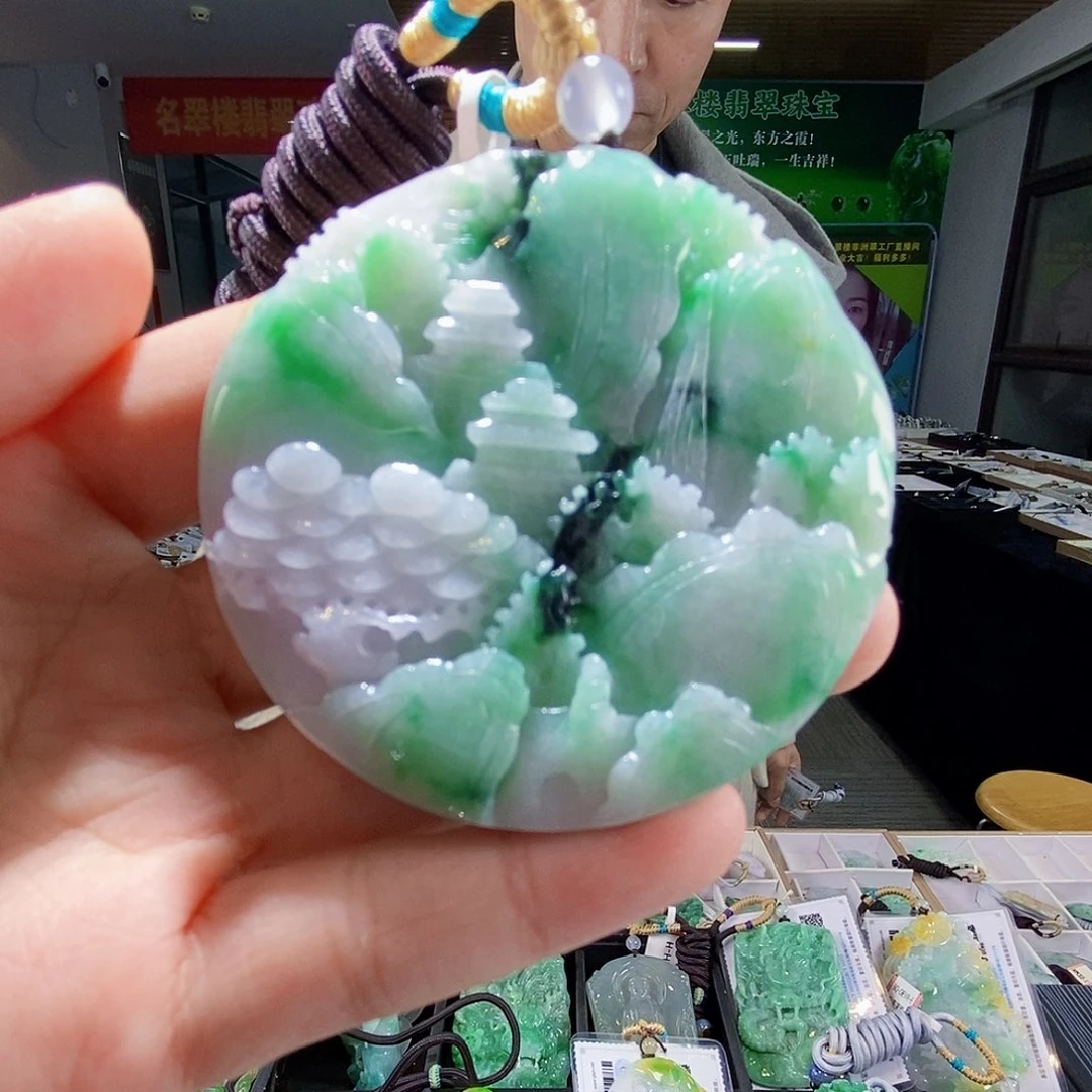 颈饰未镶嵌翡翠翡翠