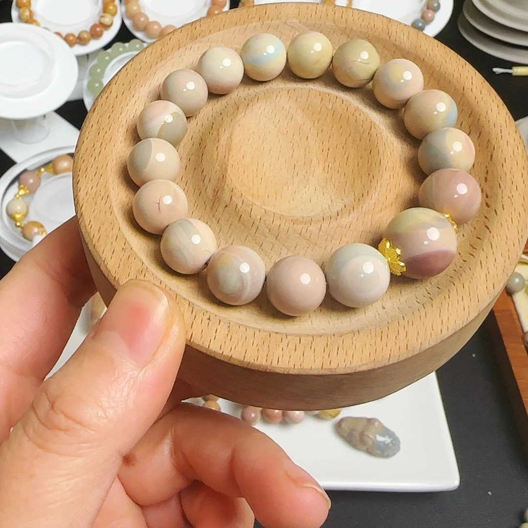 玛瑙/玉髓手链未镶嵌油***干