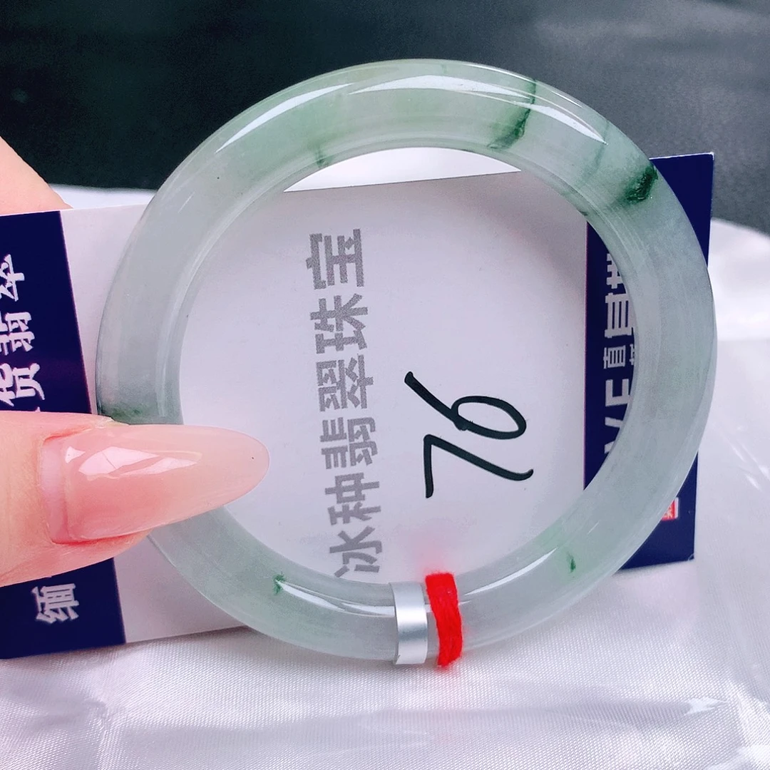 翡翠未镶嵌手镯缅甸天然a货翡翠