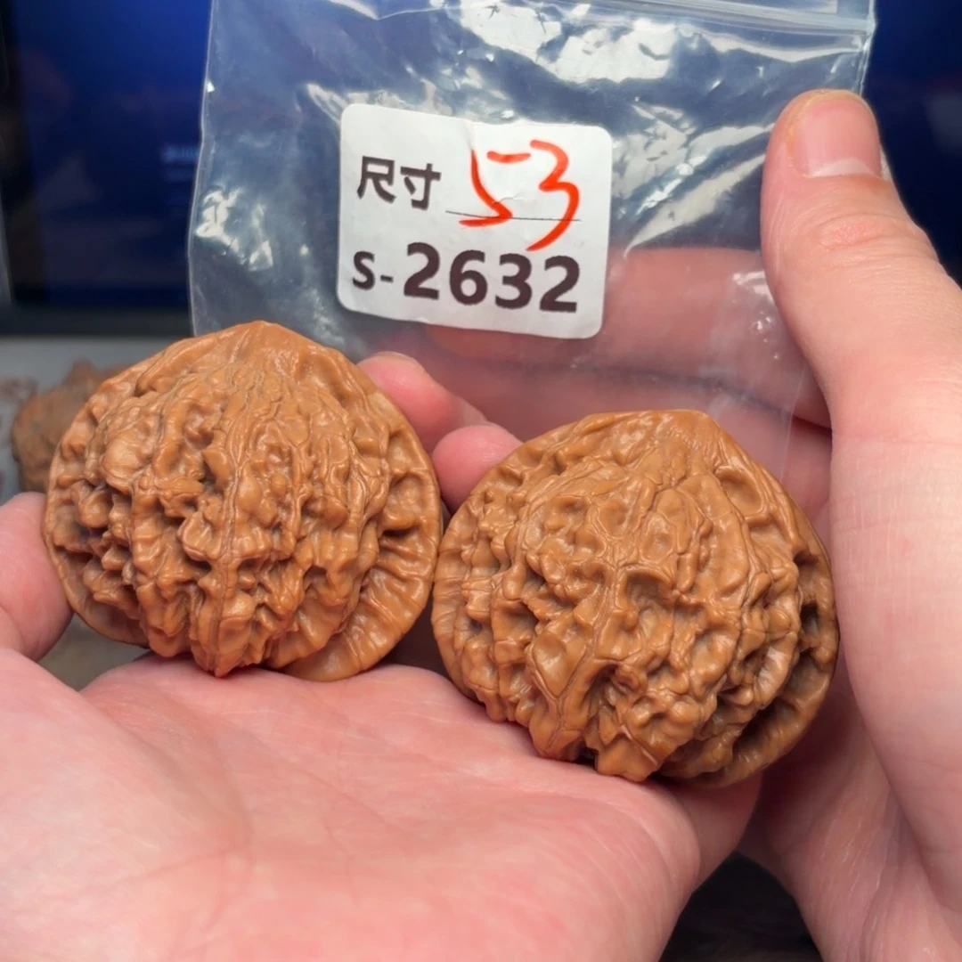 文玩核桃把件53官帽2632号