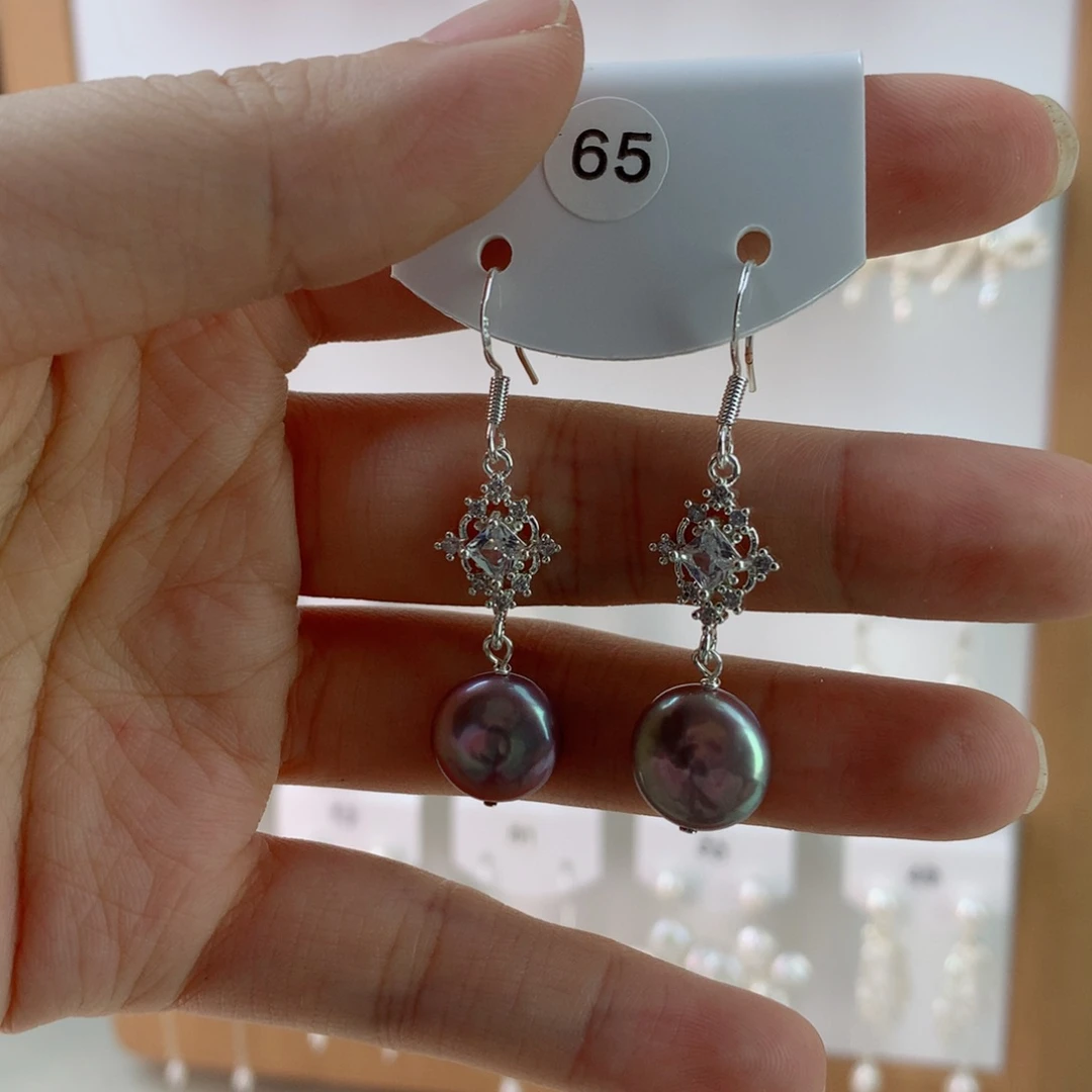 未镶嵌耳饰淡水珍珠