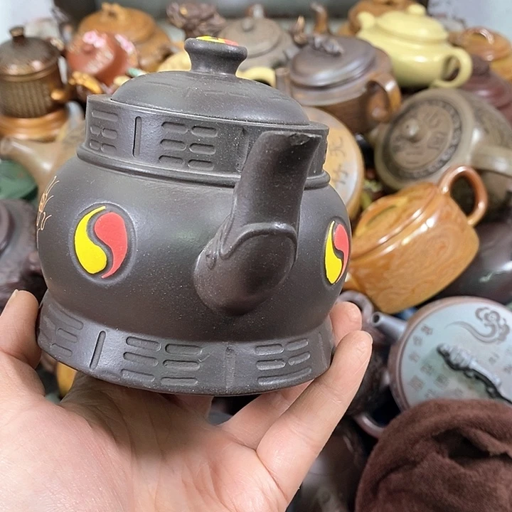 紫砂茶壶微瑕嘴磕