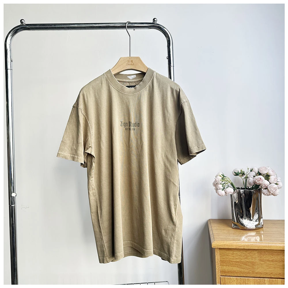 T345夏季新款宽松圆领印花字母短袖T恤女