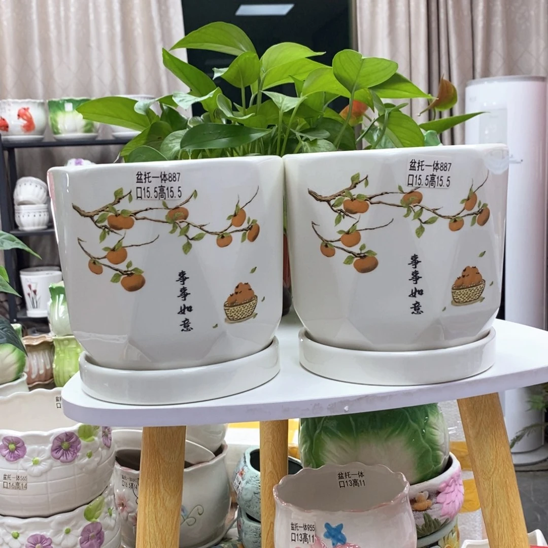 @陶瓷花盆@@5887