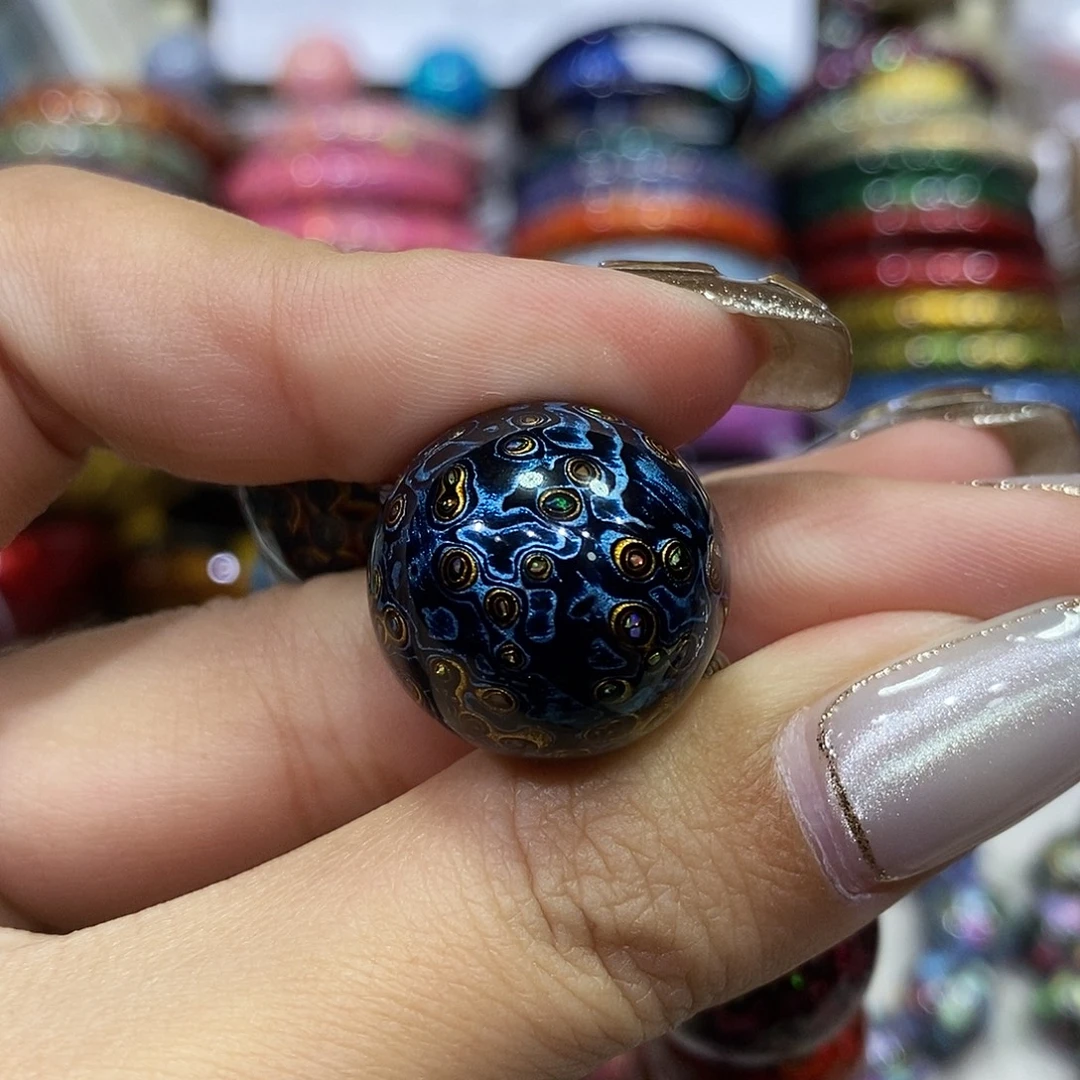 神匠大漆20极光蓝细欧一颗