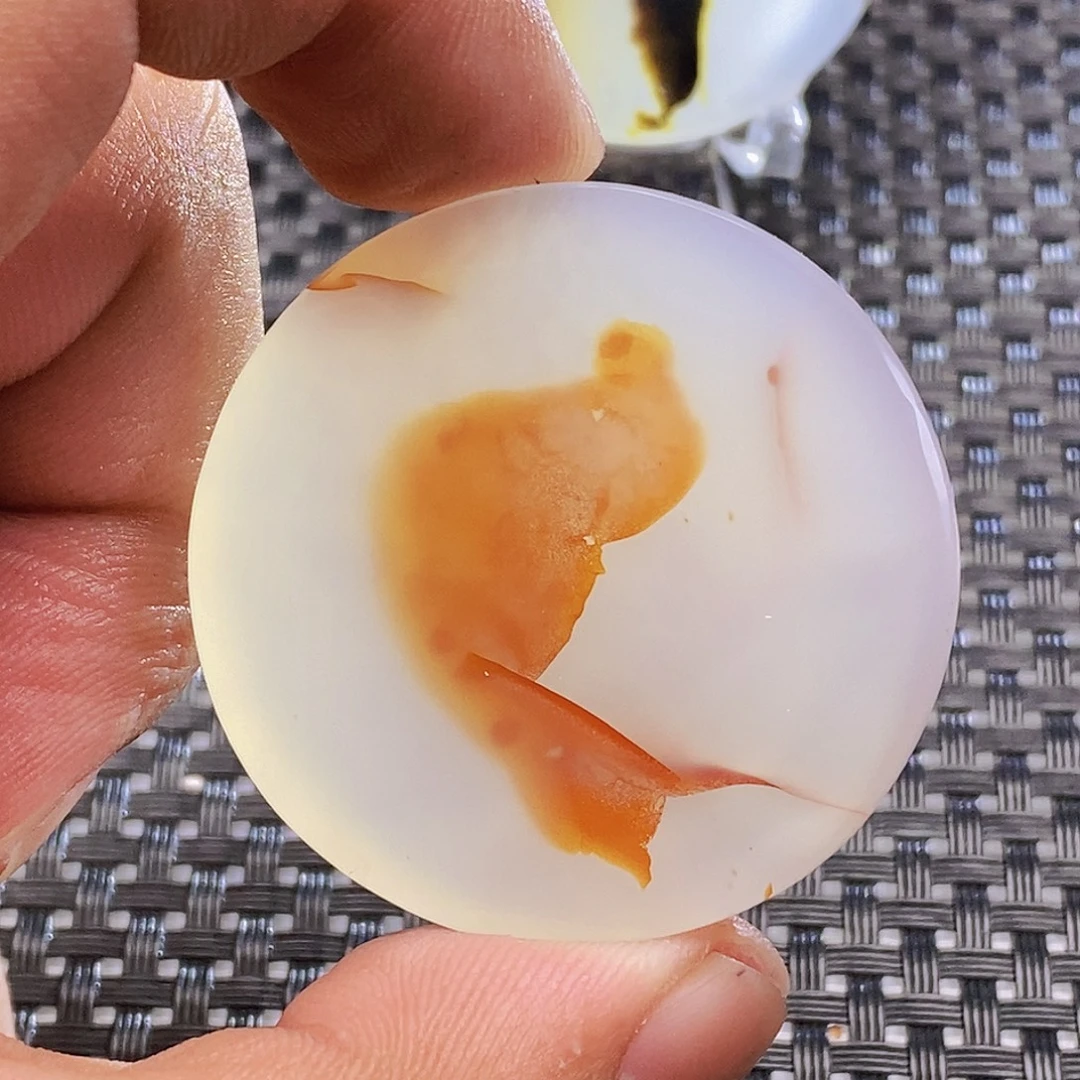 玛瑙/玉髓未镶嵌吊坠(不含链)45
