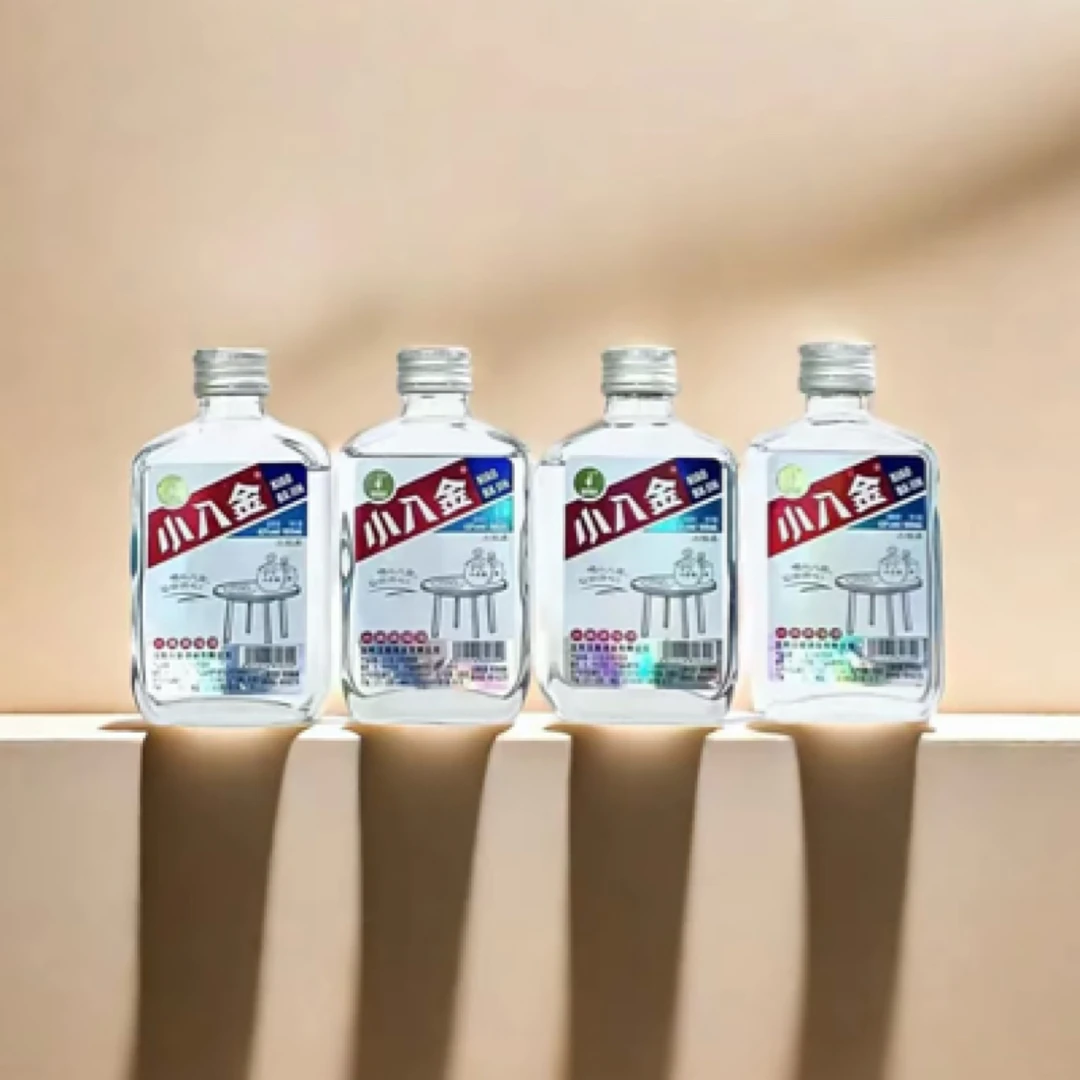 【小八金】43%vol水果蒸馏酒（100ml*4瓶）