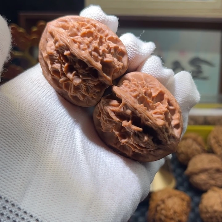 吊坠文玩核桃龙骨