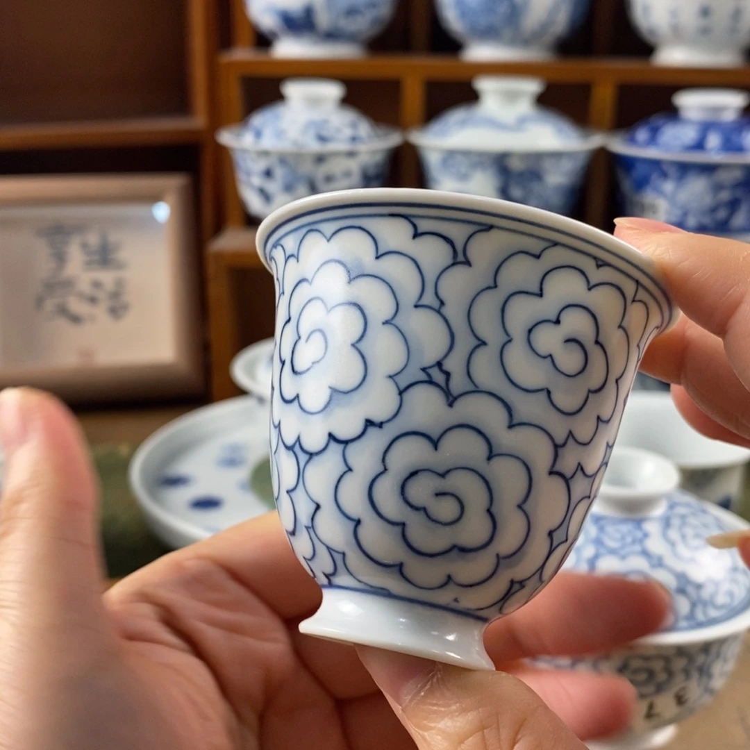 瓷片景德镇陶瓷手绘茶器148