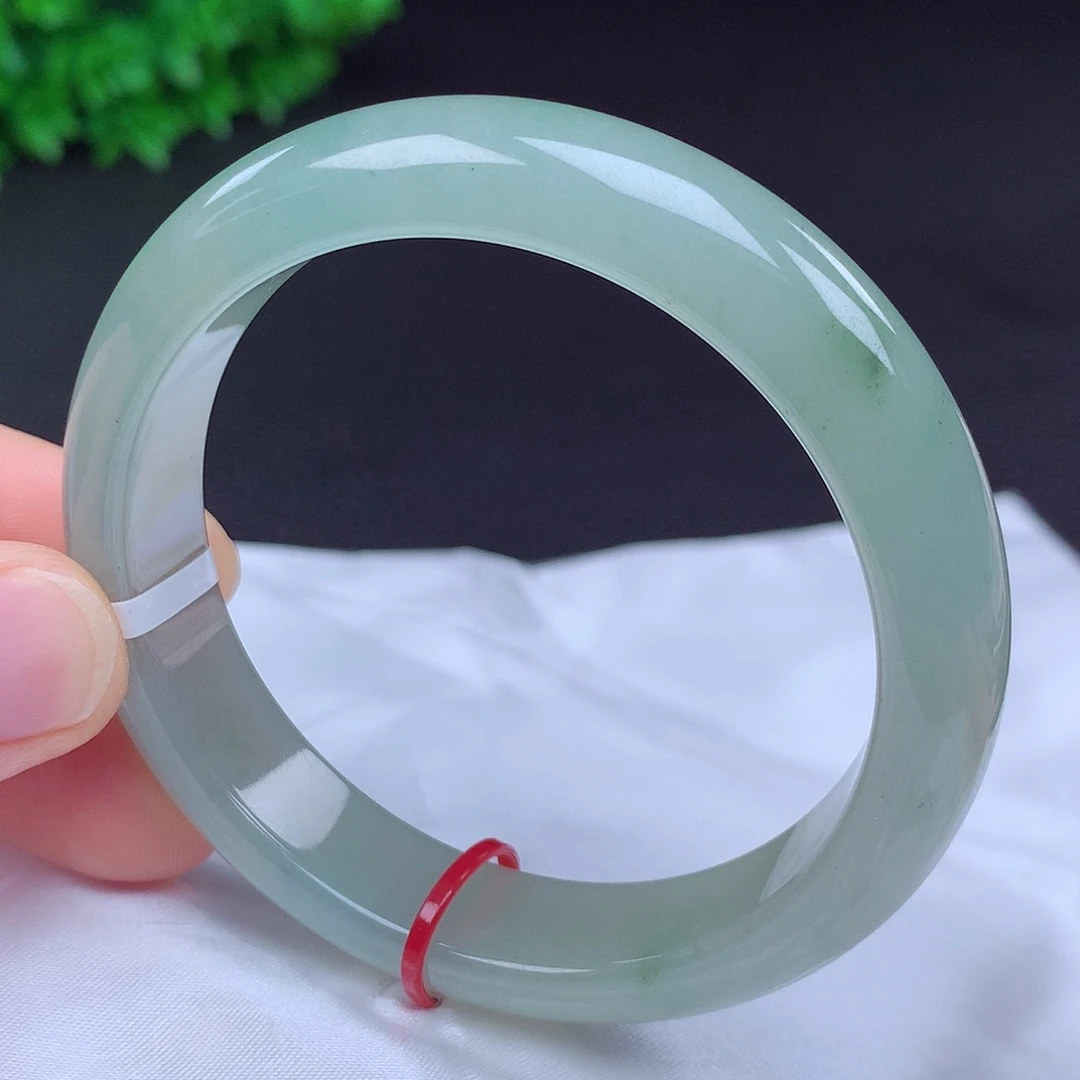 翡翠未镶嵌手镯56圈432405