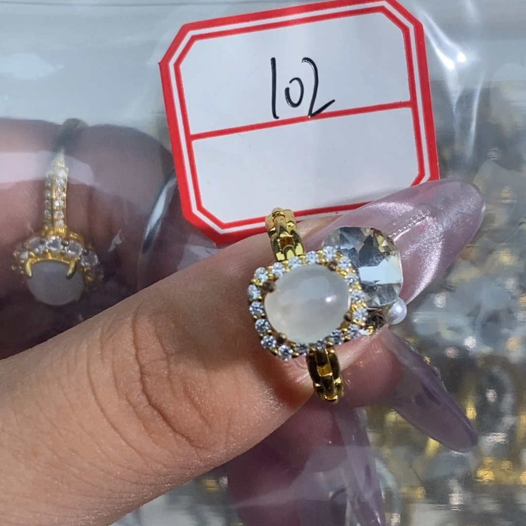 翡翠戒指合金翡翠首饰