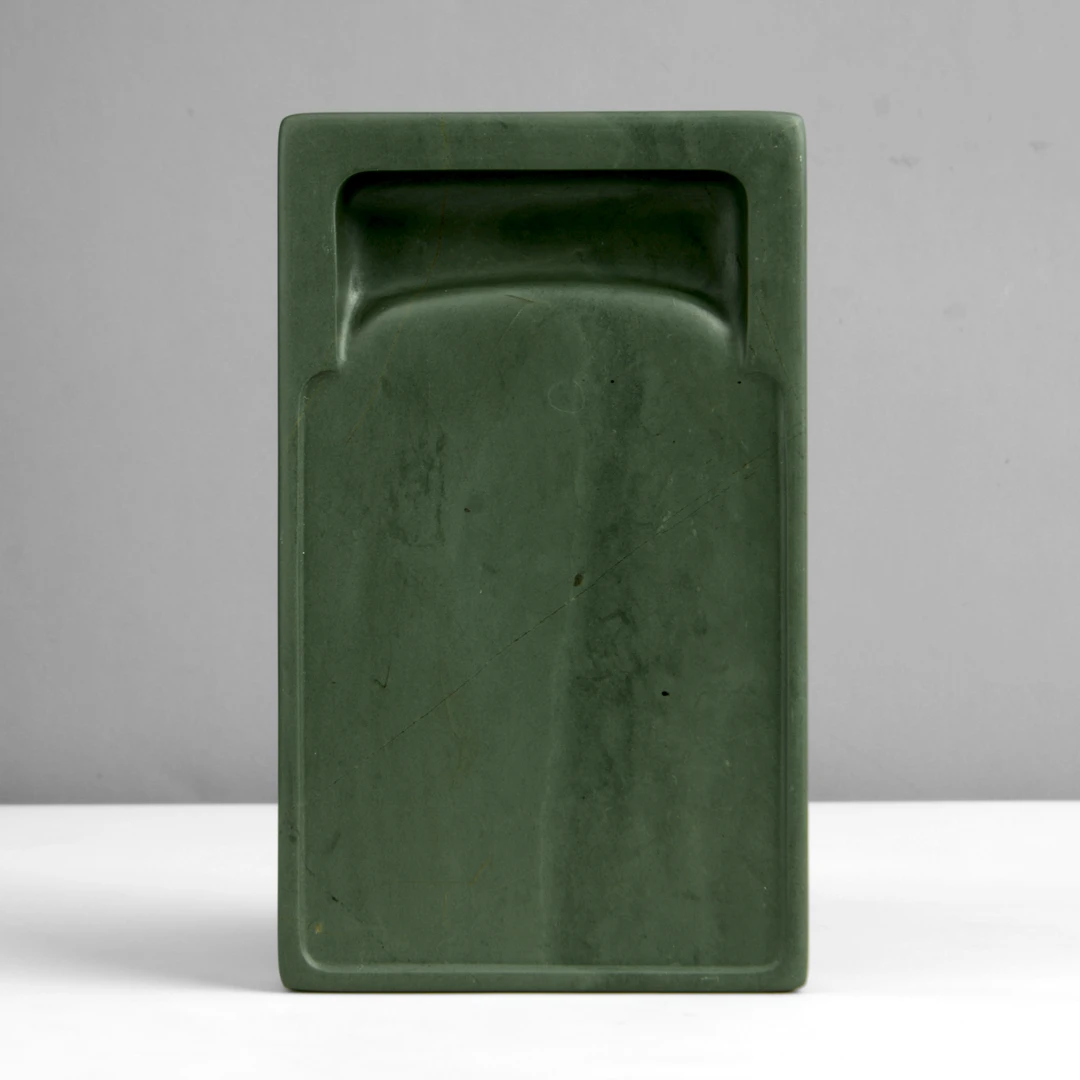 洮砚水泉坑文房四宝砚台研磨洮砚-1342