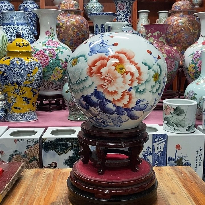 景德镇陶瓷花瓶摆件