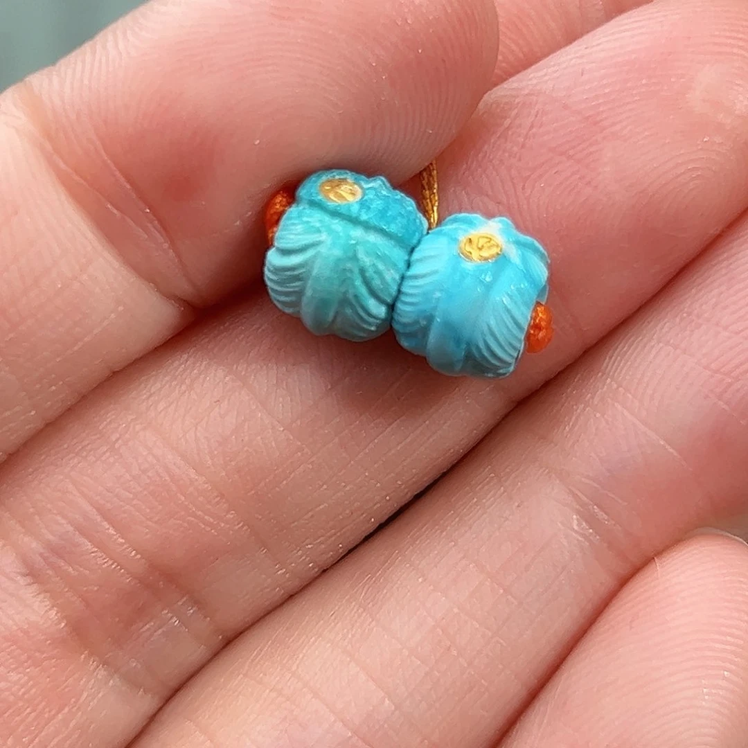 绿松石珠宝奇石未镶嵌