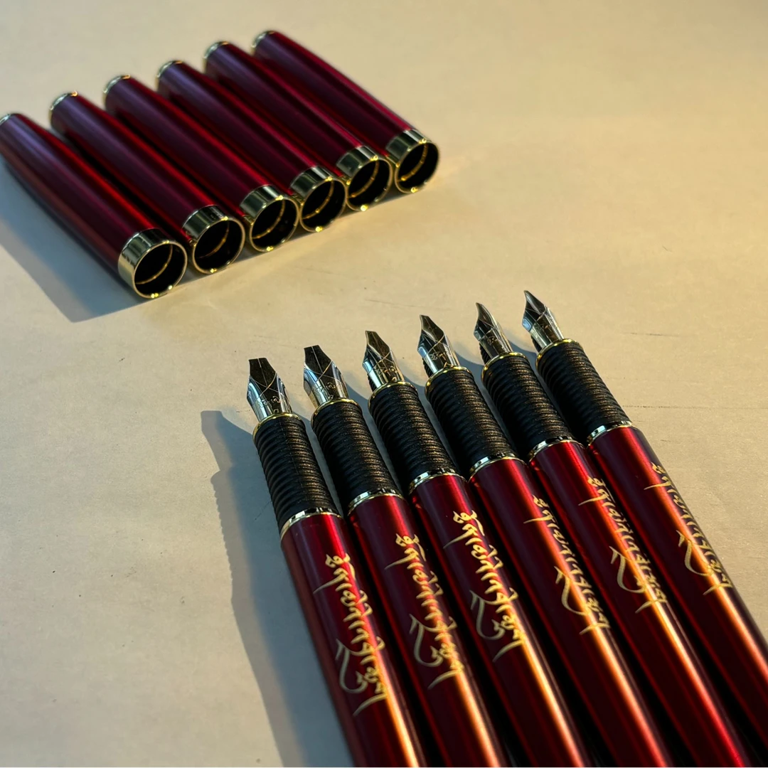 藏文书法专用钢笔书写红色写字练字钢笔（热销款）练字练字专用笔