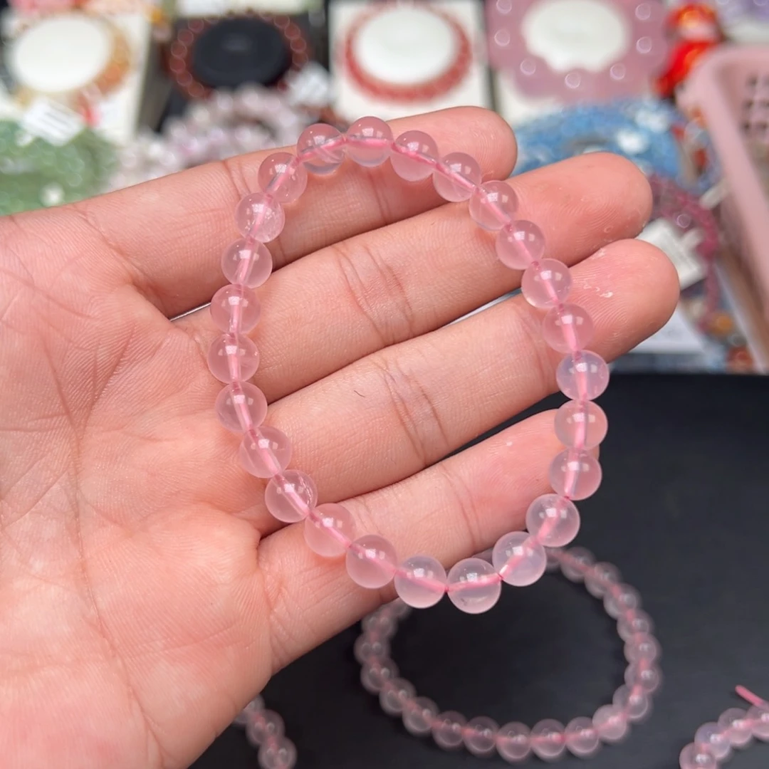 水晶手链未镶嵌p****l13.5。漏7mi