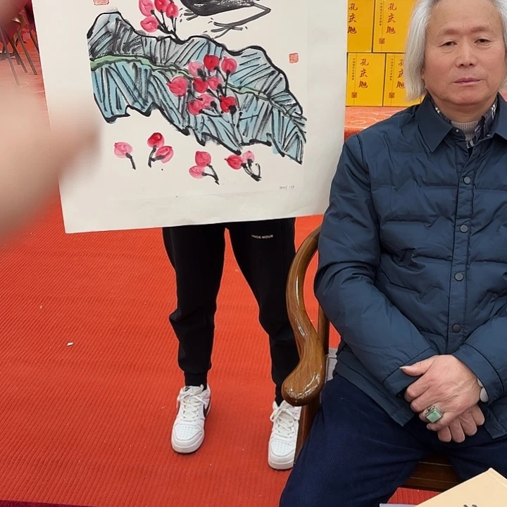 国画侯玉华老师去伪存真原作