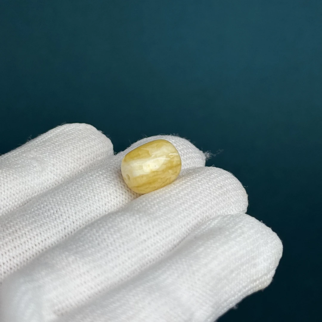 M1818天然原矿蜜蜡妖花枣珠 10*12.4mm一物一图 支持鉴定