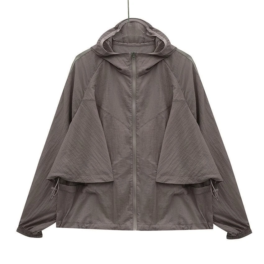 【格一专属】2025夏季新款女1013廓形斗篷防晒时装防晒外套1013