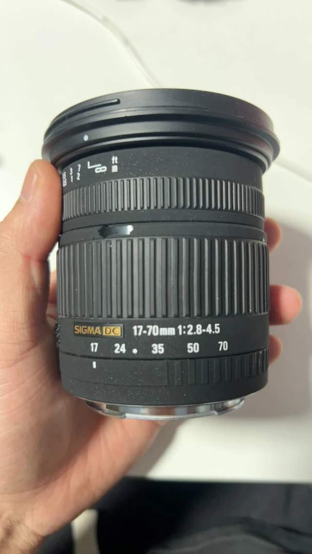 99新 Sigma/适马 B872 ef卡口 17-70mm 2.8-4.5光圈