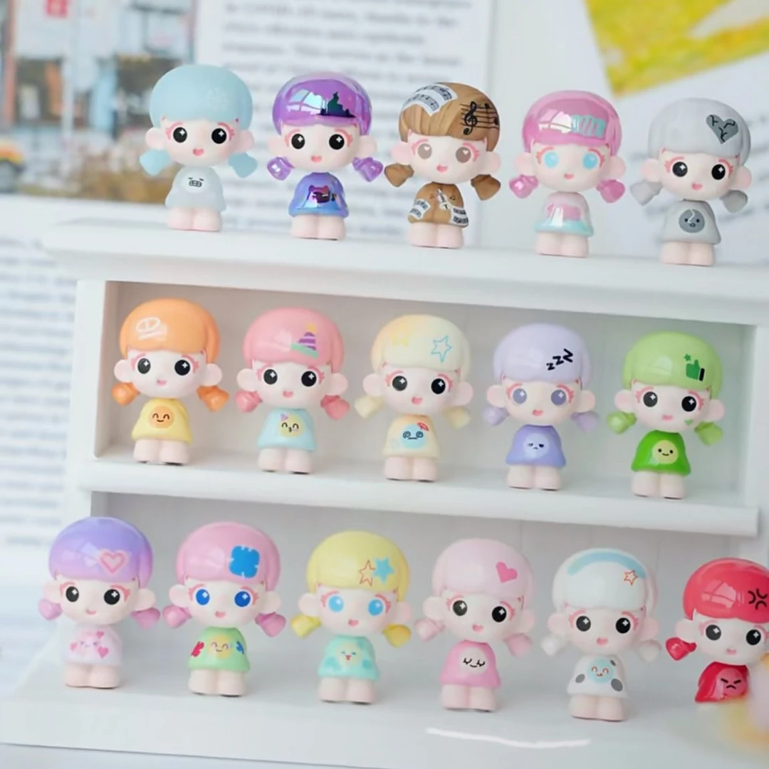 【代拆】倒倒-心情工坊萌粒系列潮玩盲盒手办摆件