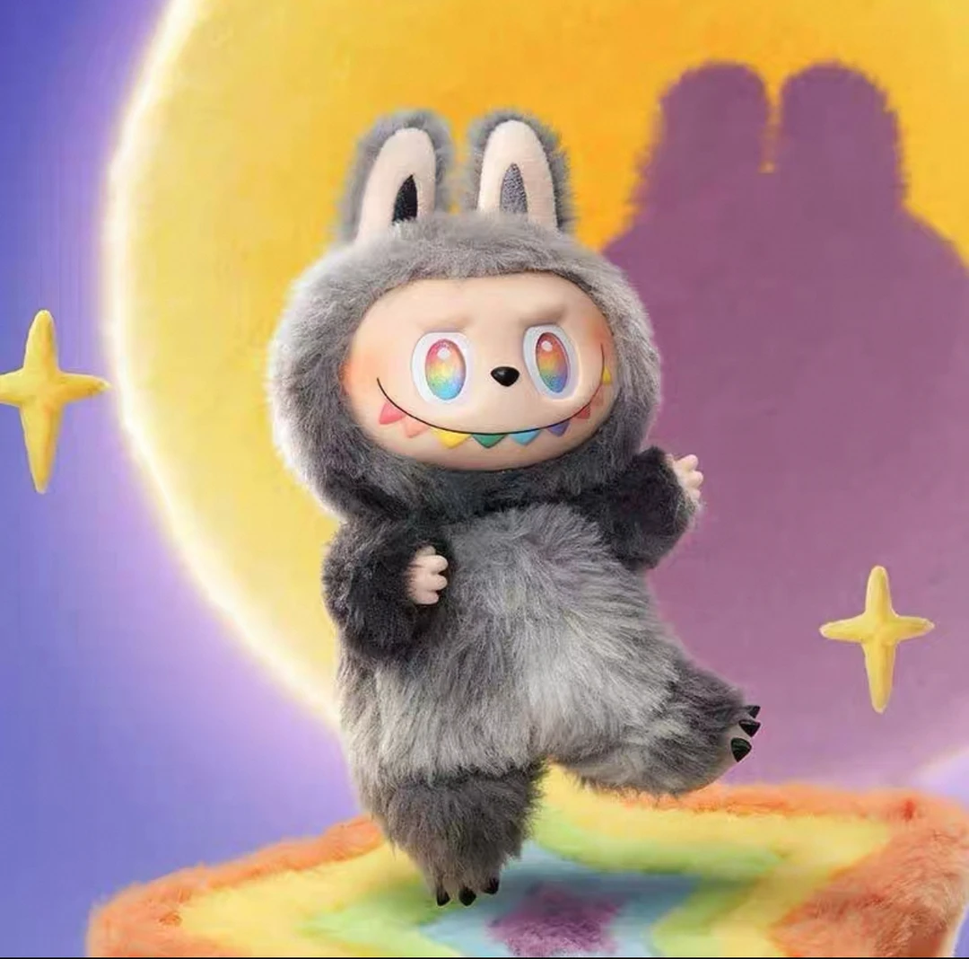 【娃三岁】正版潮玩盲盒毛绒摆件