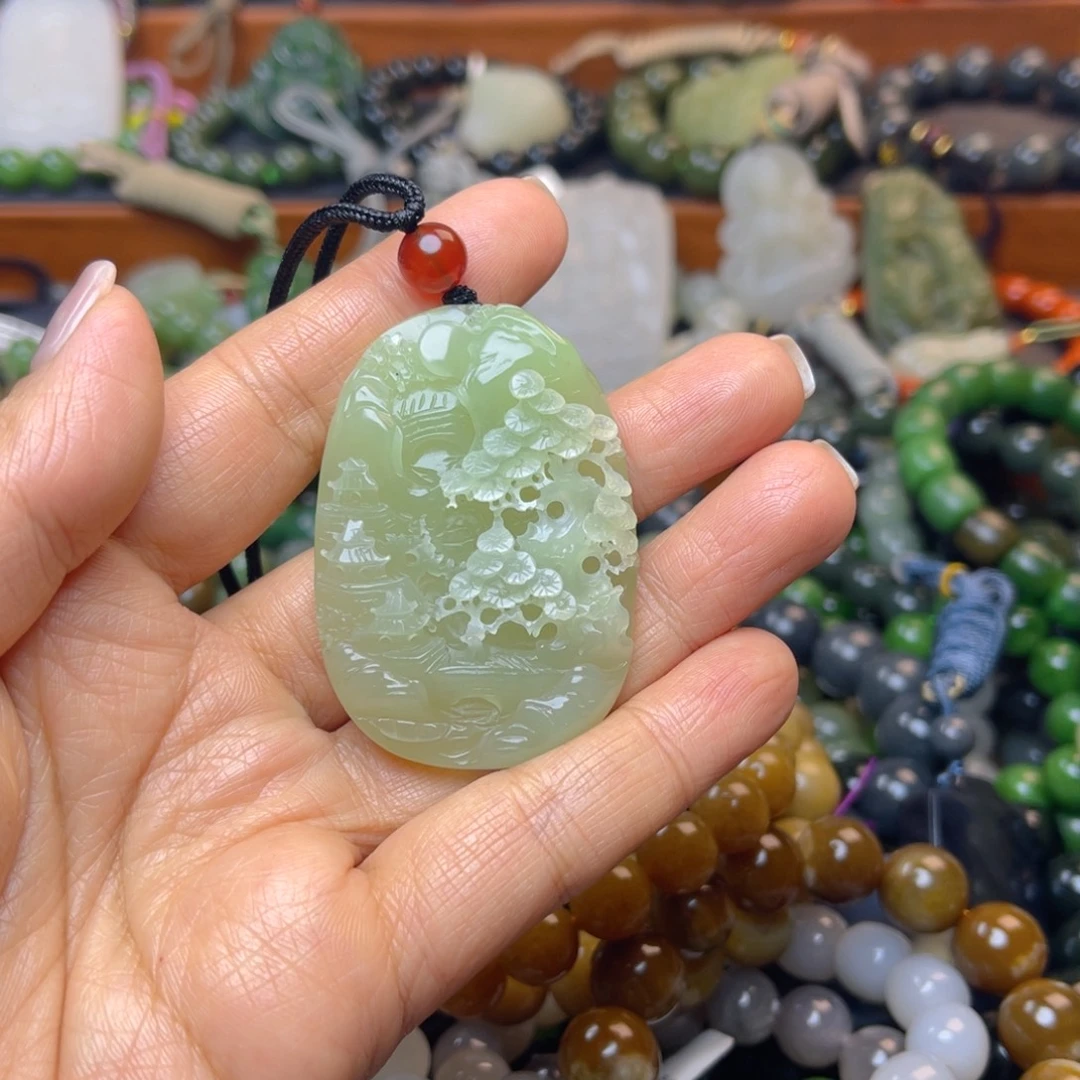 呆***毛和田玉未镶嵌手链