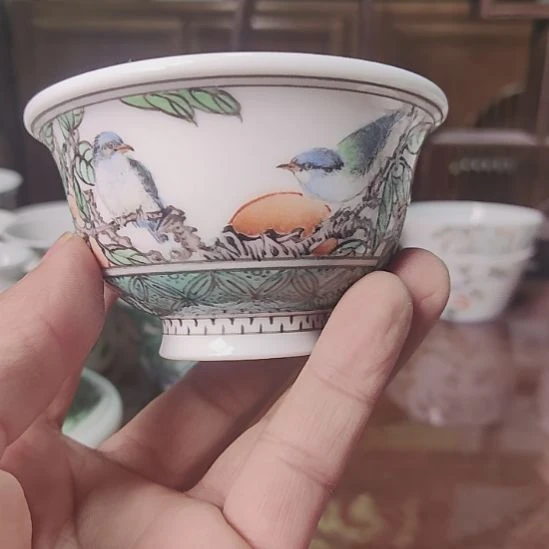 戴玉衡手绘陶瓷杯