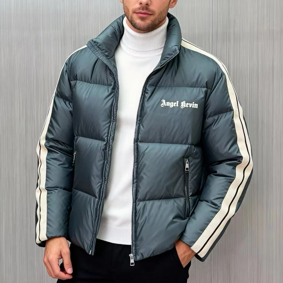 【1002】冬季男款时尚修身防寒短款运动百搭潮流加厚休闲男士羽绒服