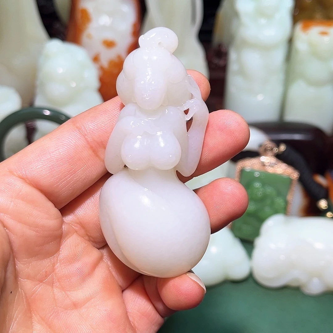 和田玉把件未镶嵌