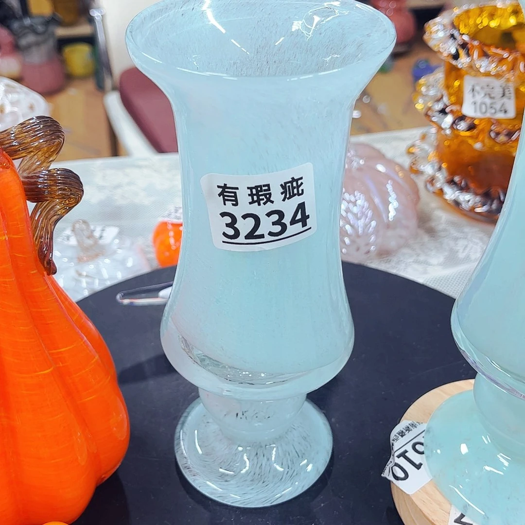 3234 家悦美居琉璃摆件瑕疵