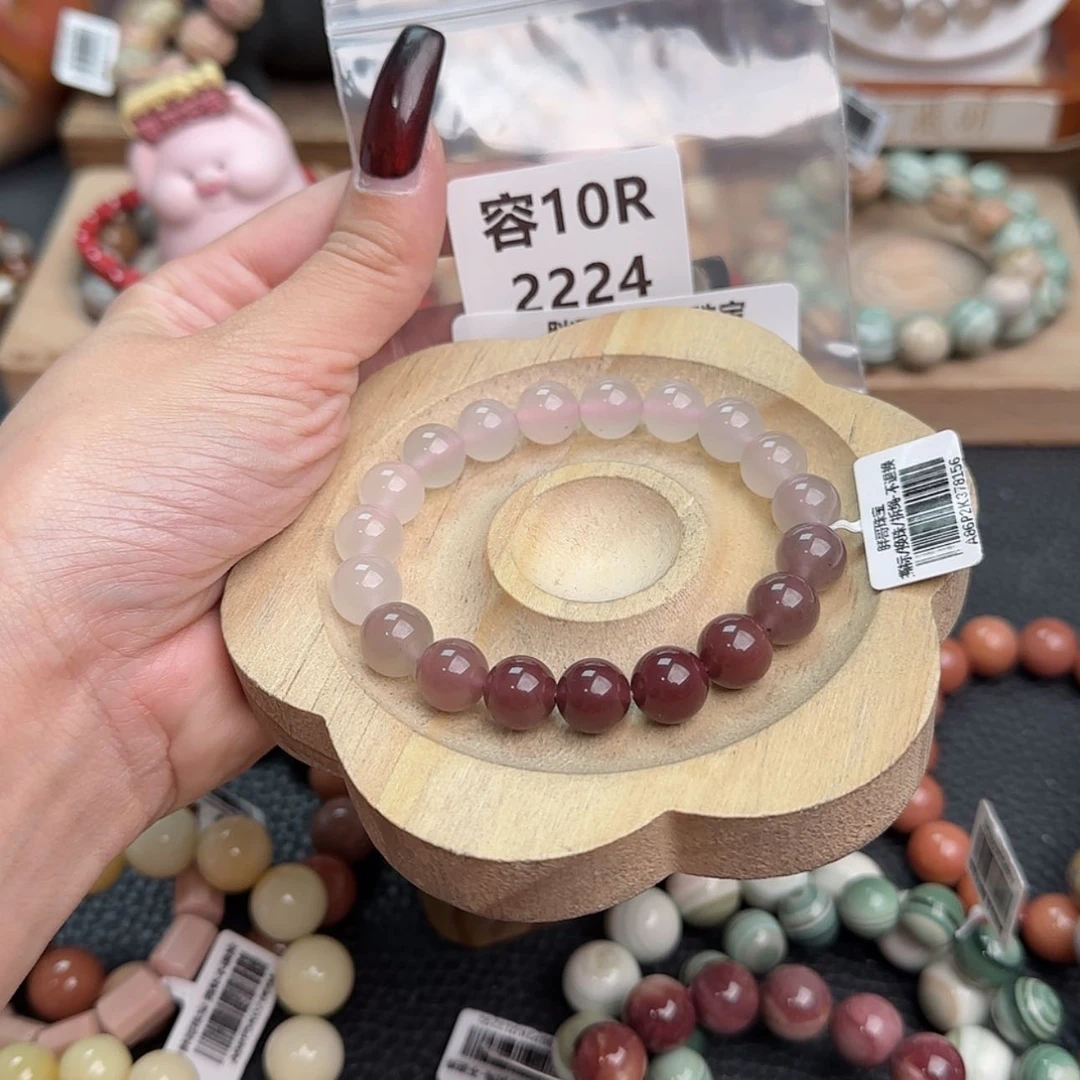【闪购商品】石英质玉手链未镶嵌?*囍R2224