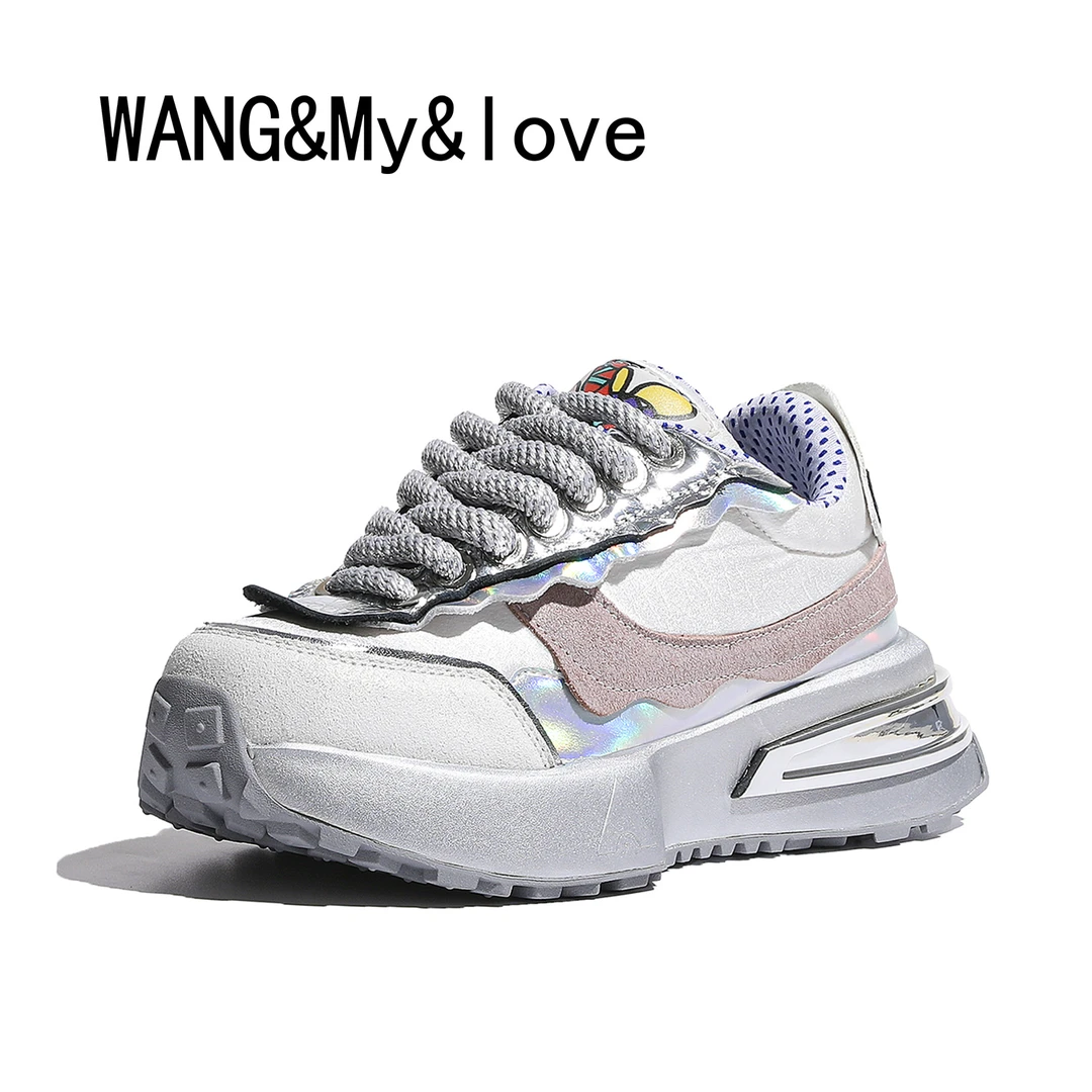 【玲玲】小众原创设计师款●增高6cm时尚女士休闲鞋511