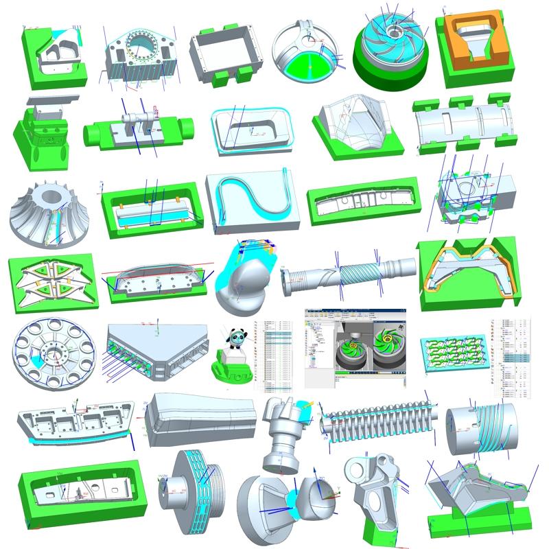 ug教程-ug带刀路图档示例 ug教程-ug带刀路图档示例