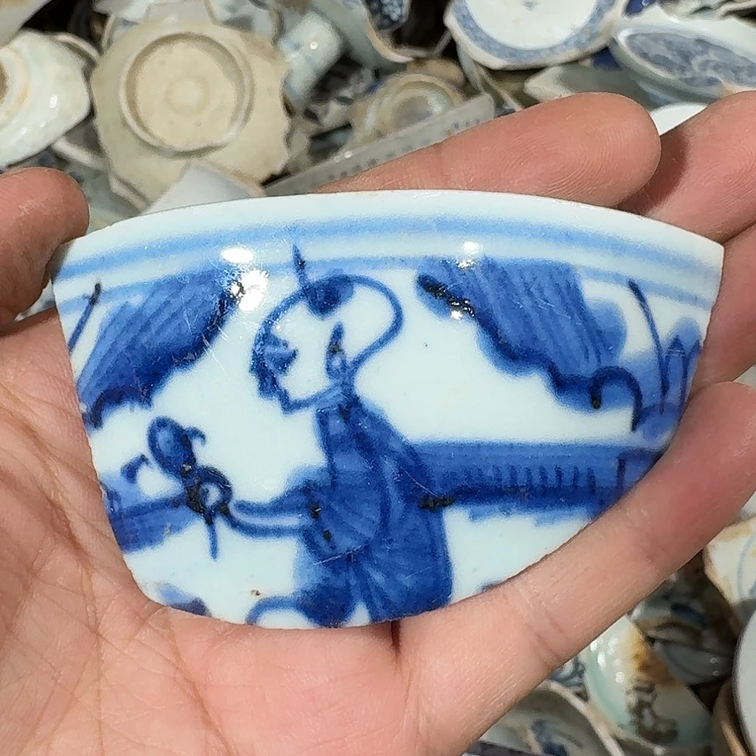 完***美瓷片瓷片标本，顺丰包邮