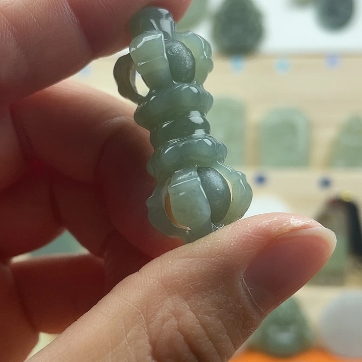 纯手工雕降魔杵吊坠