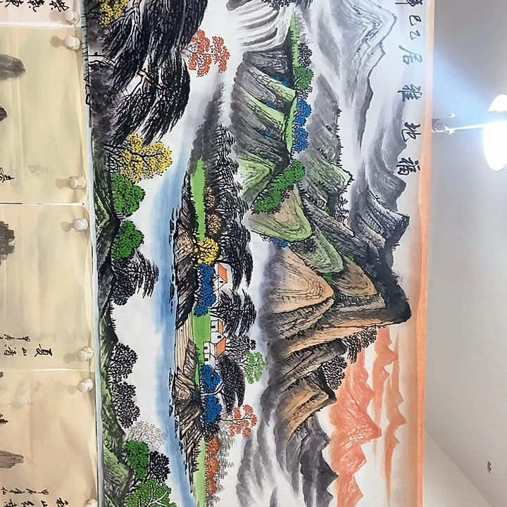 小周画廊的直播间