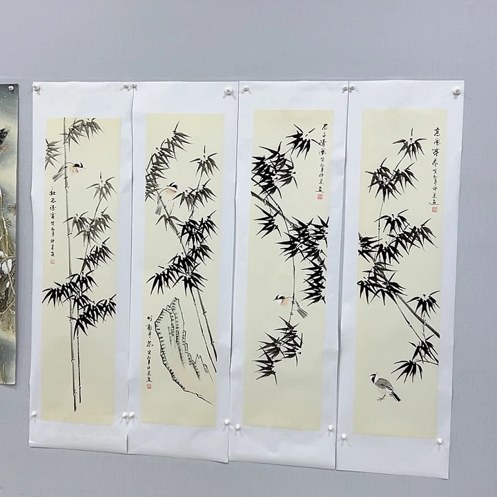 国画国画作品宣纸纯手绘