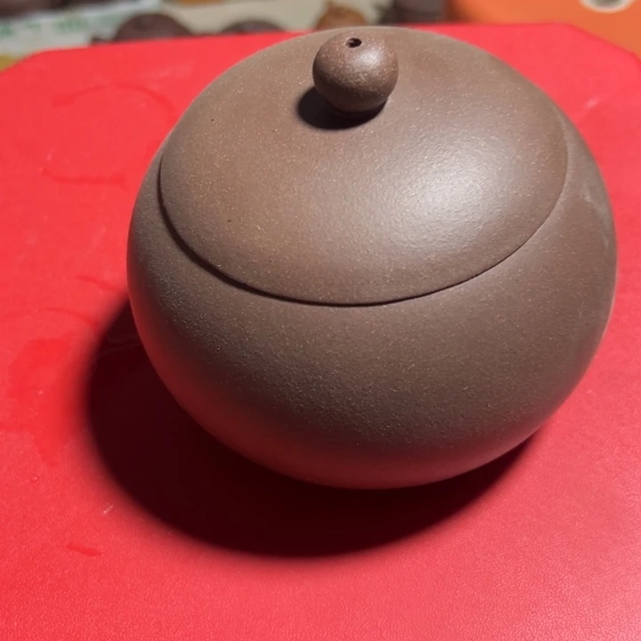紫砂茶壶紫泥茶叶罐650左右瑕疵不挑