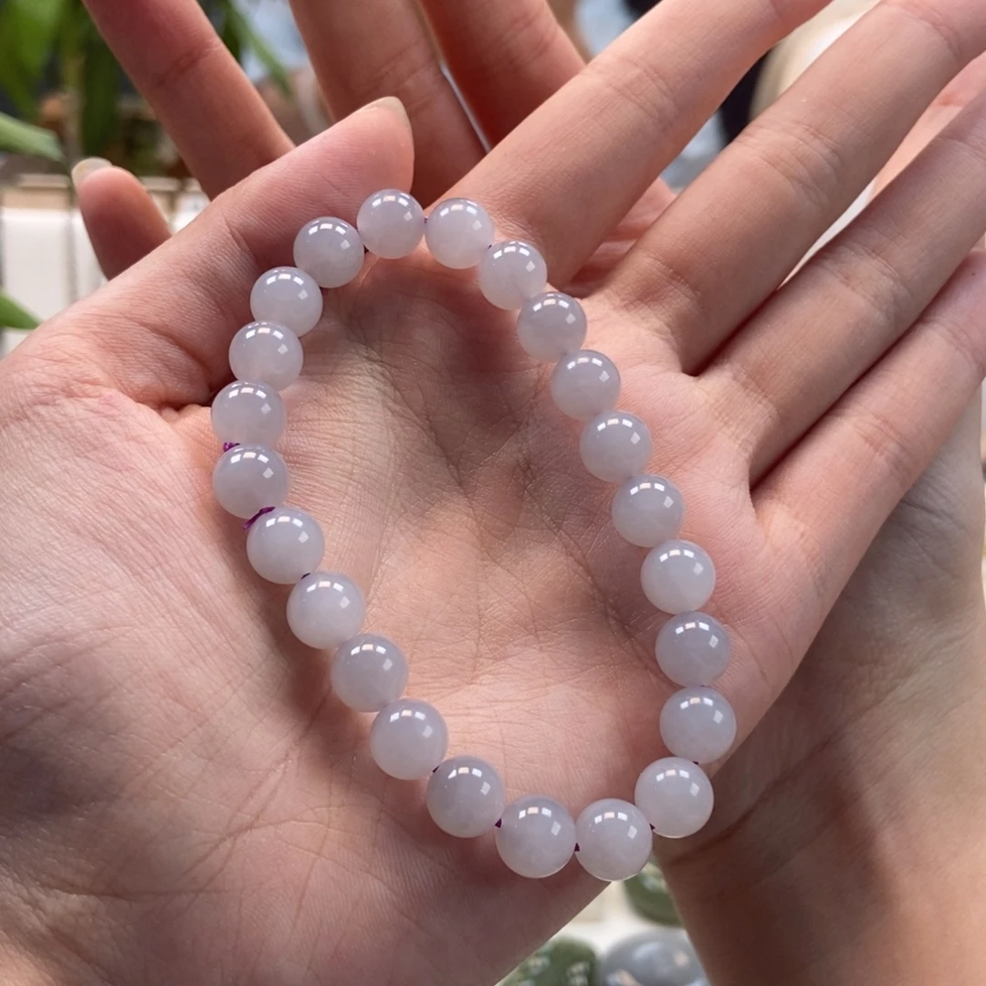 兔***猫和田玉未镶嵌手串