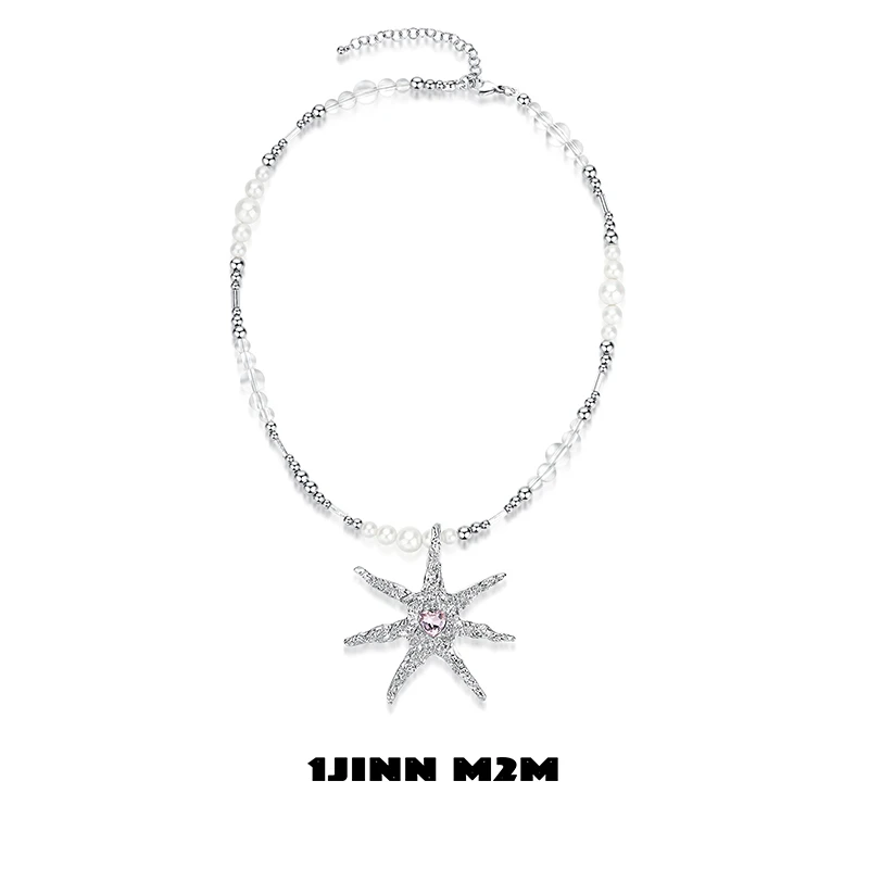 合金项链 1JINN M2M 原创设计师款浪漫夏日气质个性海星项链