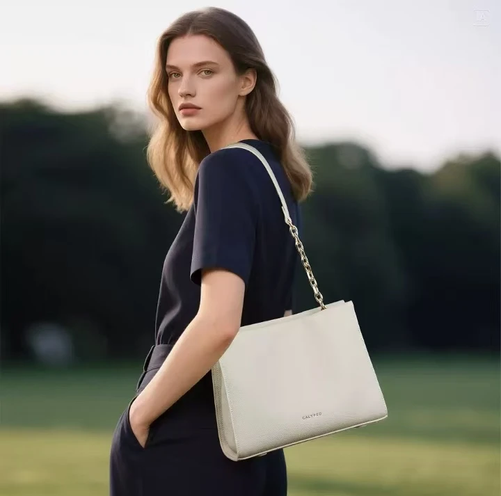 【1-150】时尚潮流简约耐磨百搭单肩斜跨手提腋下复古轻奢包包