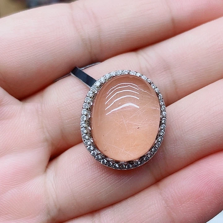 呵***7吊坠(不含链)银S925镶嵌水晶