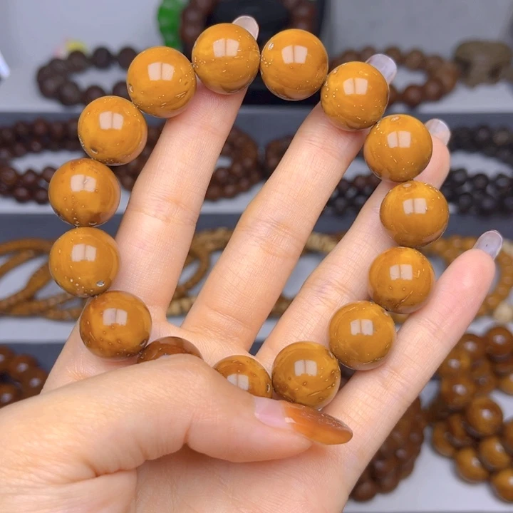 手串紫金鼠精品光珠15