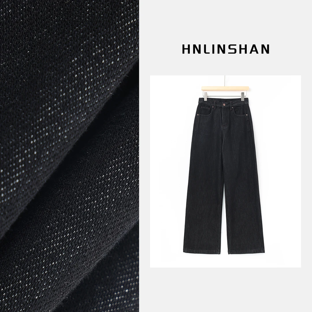 【清】【永夜】立体裁剪防褪色直筒拖地裤40422322